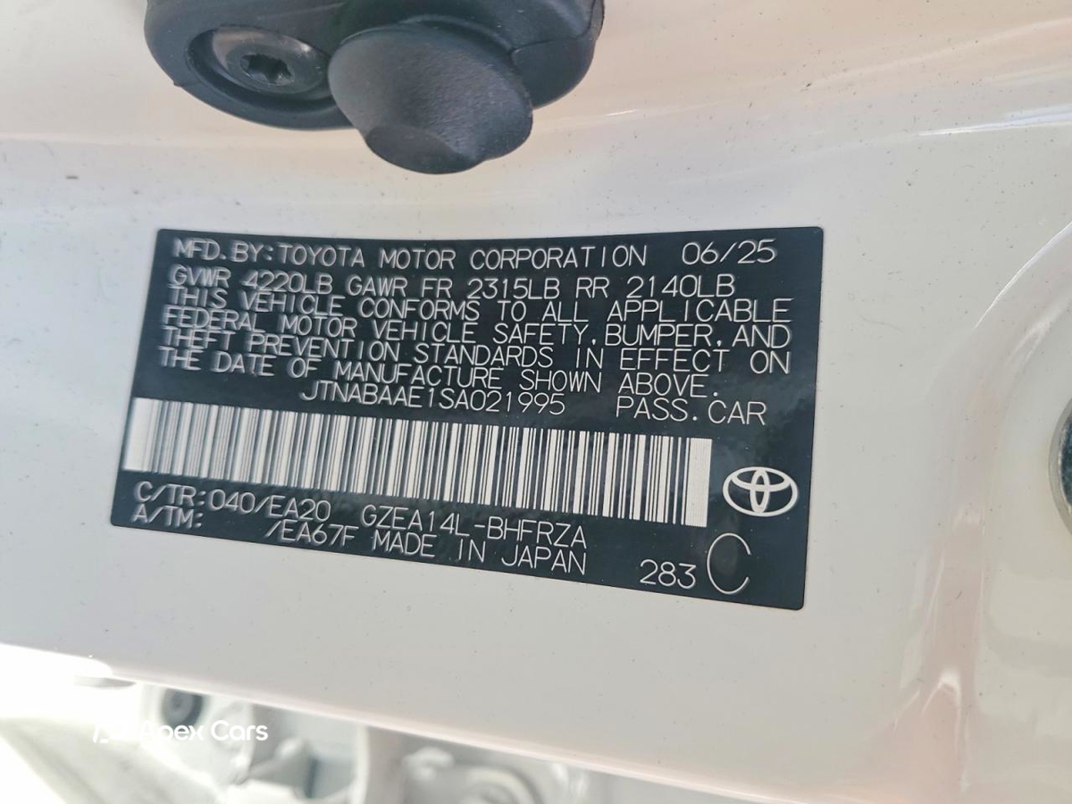 Toyota Corolla 2025