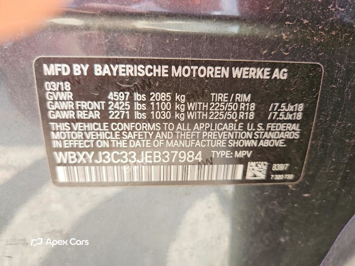 BMW X2 2018
