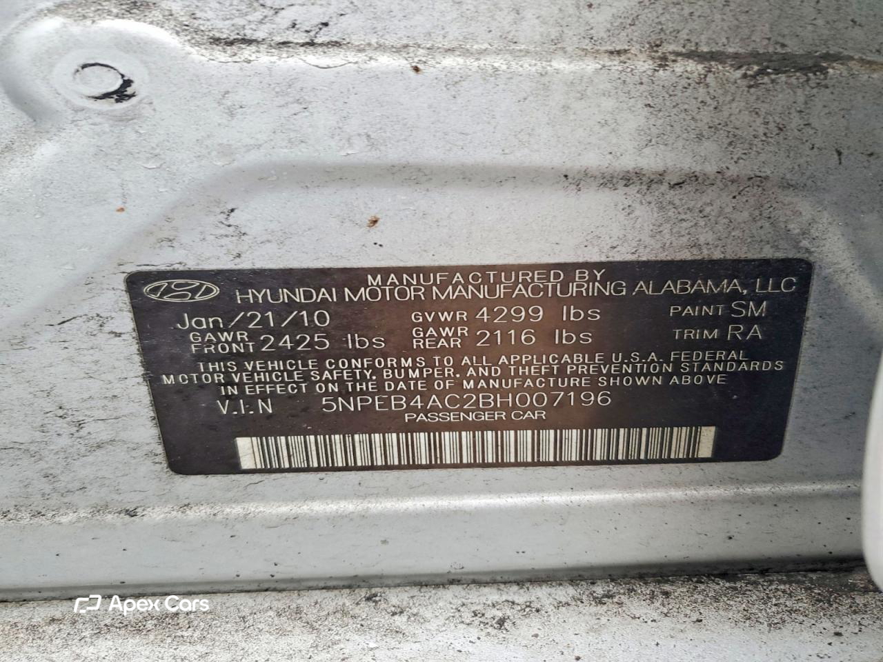 Hyundai Sonata 2011