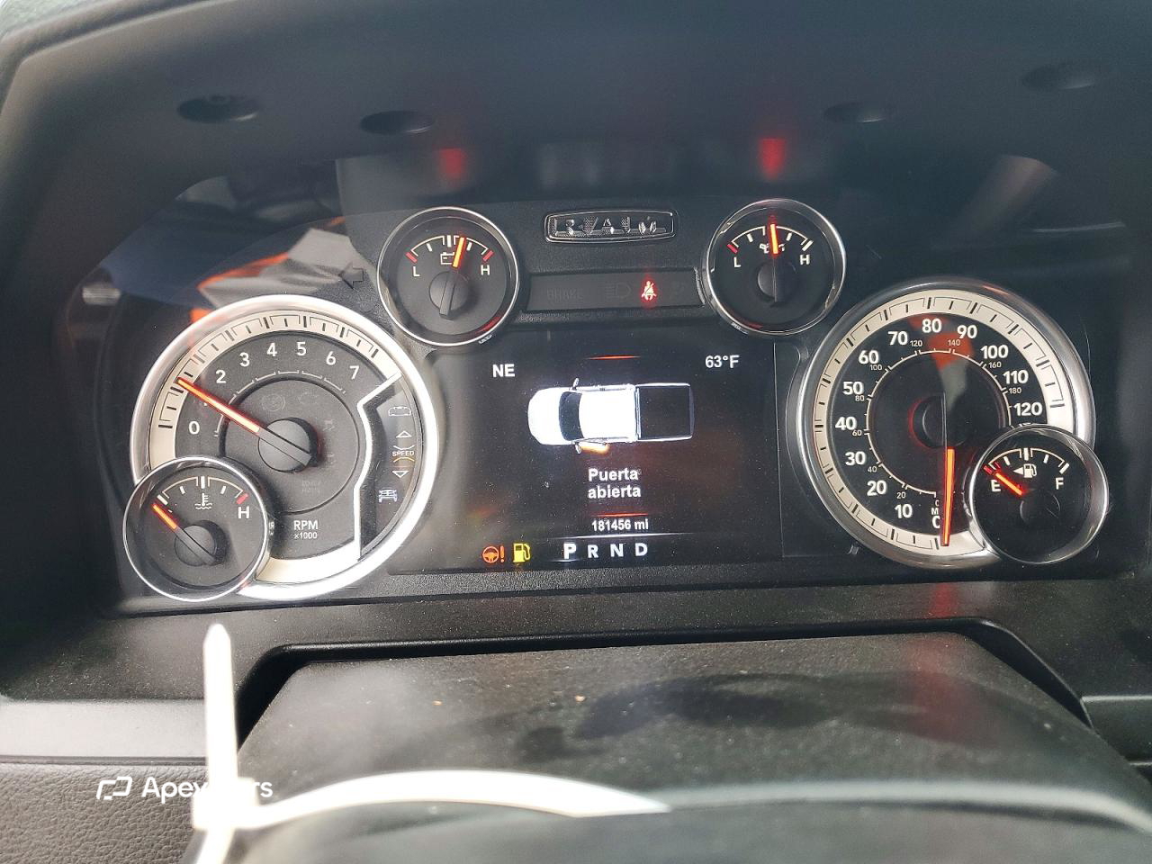 RAM 1500 2017
