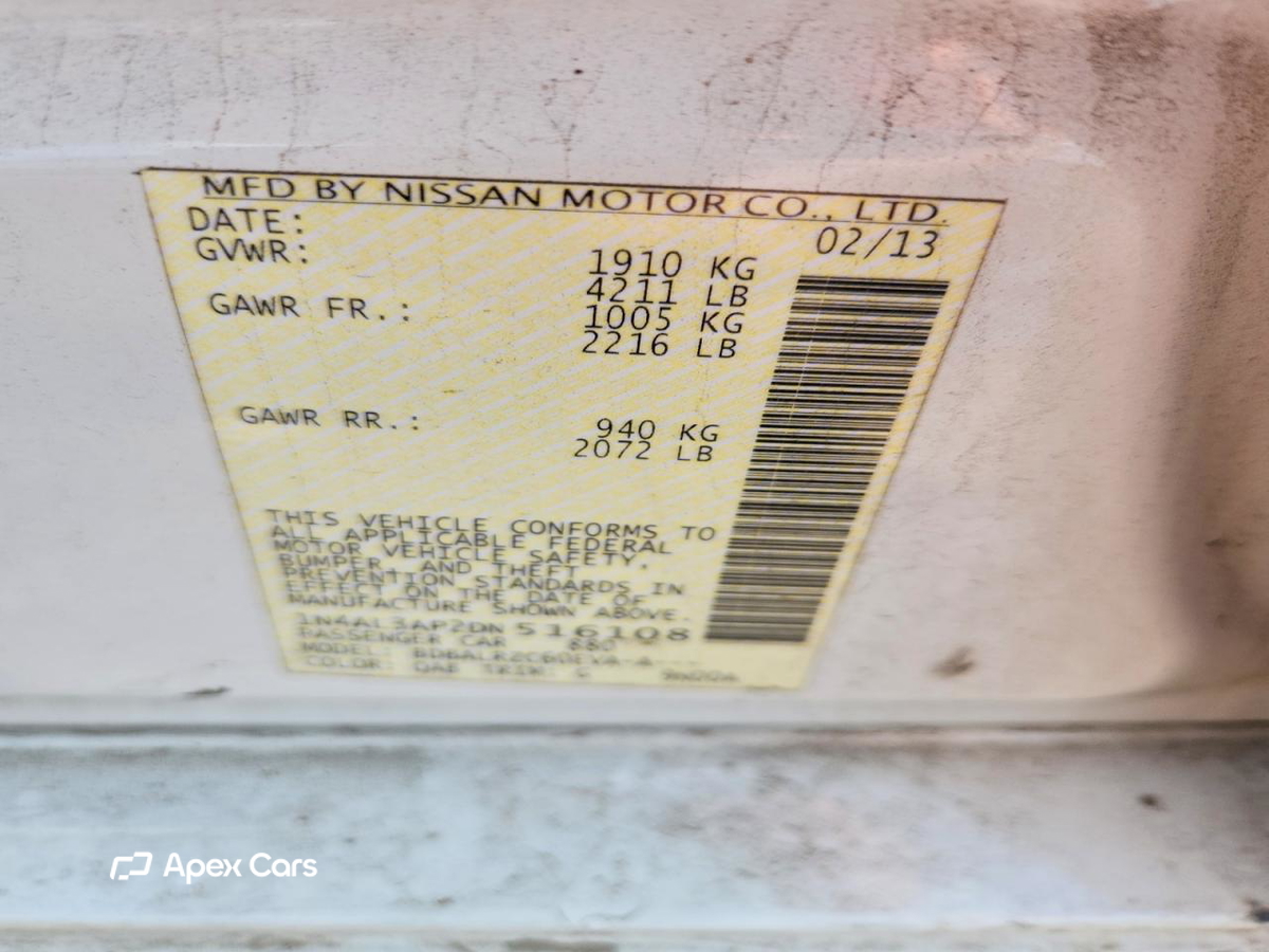 Nissan Altima 2013