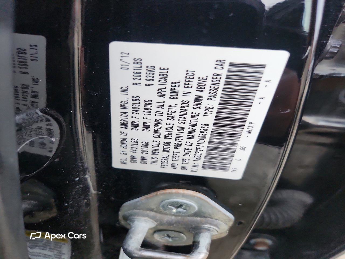 Honda Accord 2012