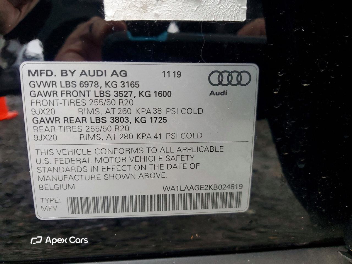 Audi e-tron 2019