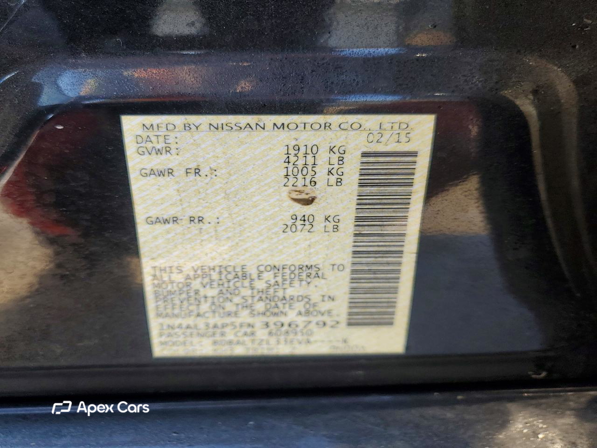 Nissan Altima 2015