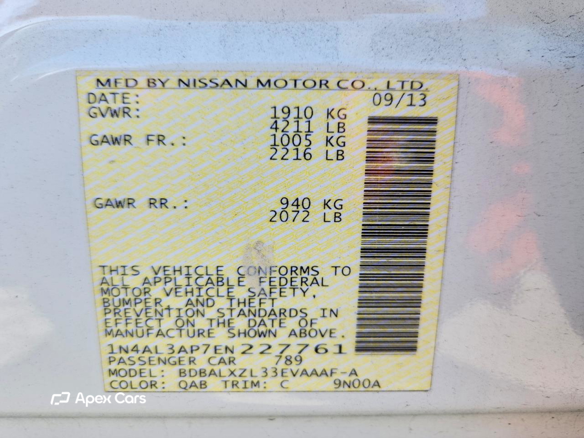 Nissan Altima 2014