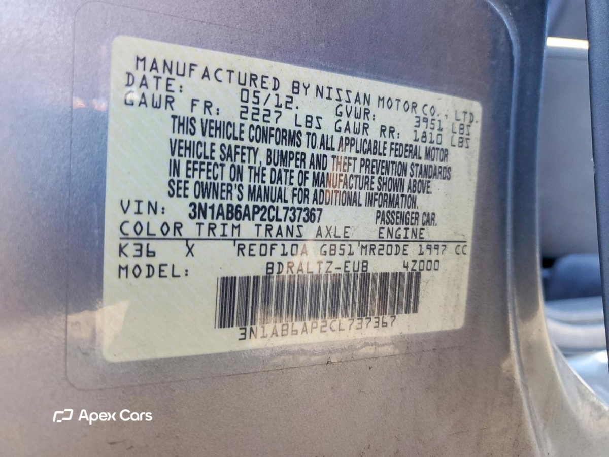 Nissan Sentra 2012