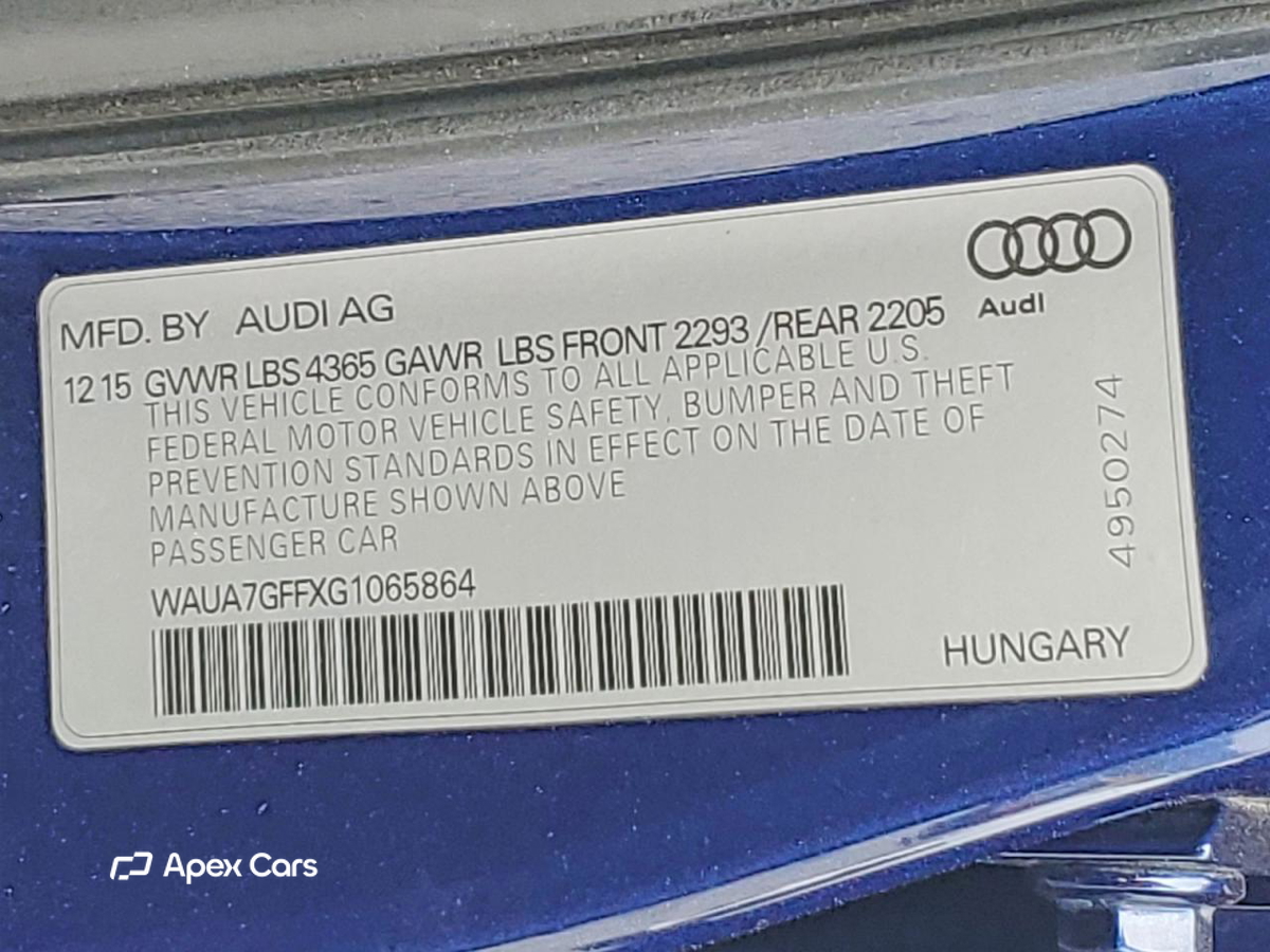 Audi A3 2016