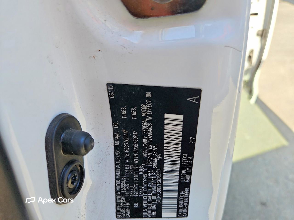 Toyota Sienna 2015