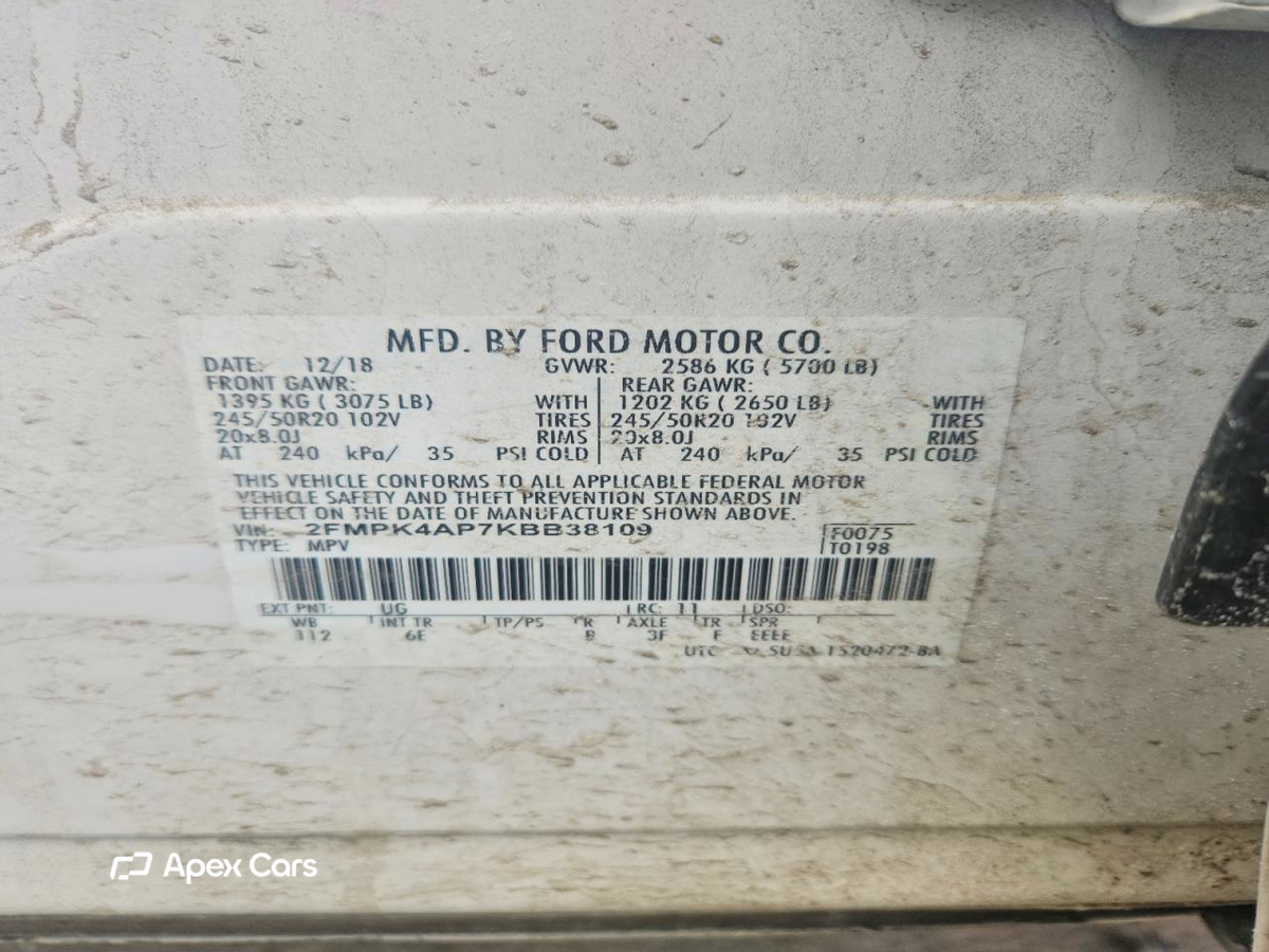 Ford Edge 2019