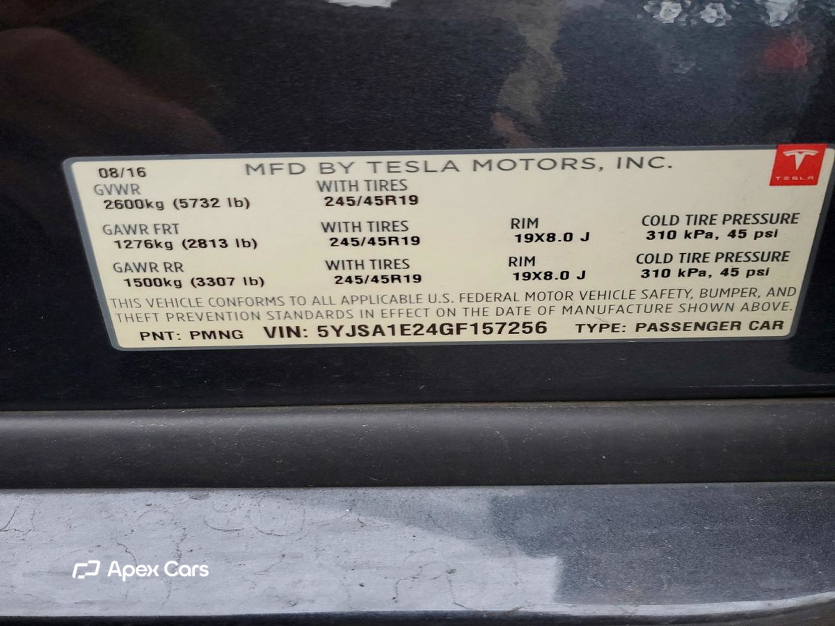 Tesla Model S 2016