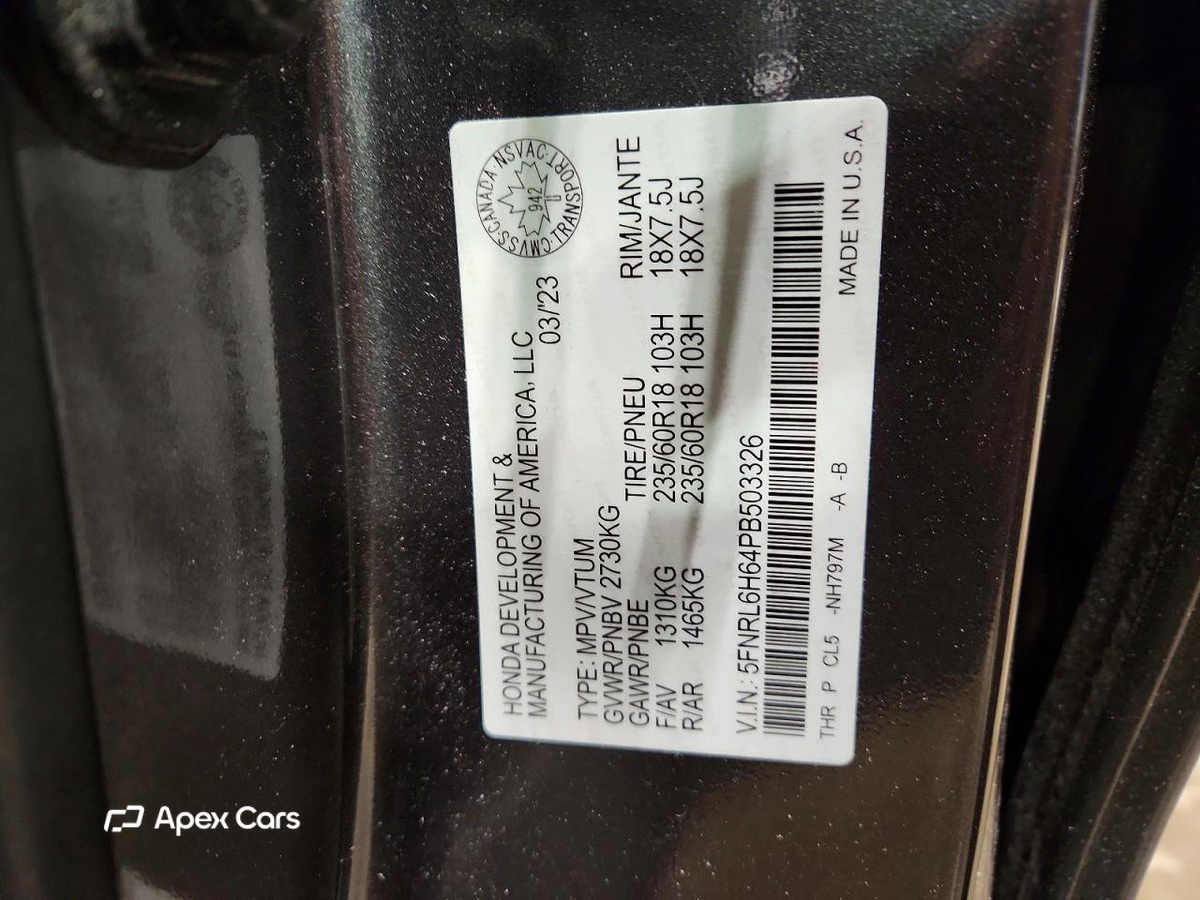 Honda Odyssey 2023