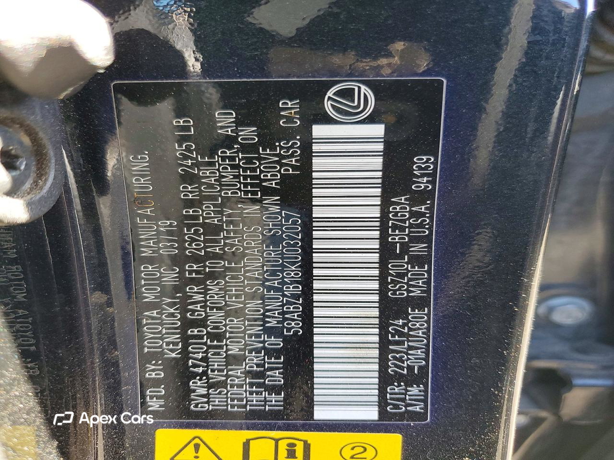 Lexus ES 2019