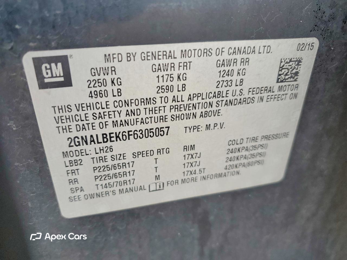 Chevrolet Equinox 2015