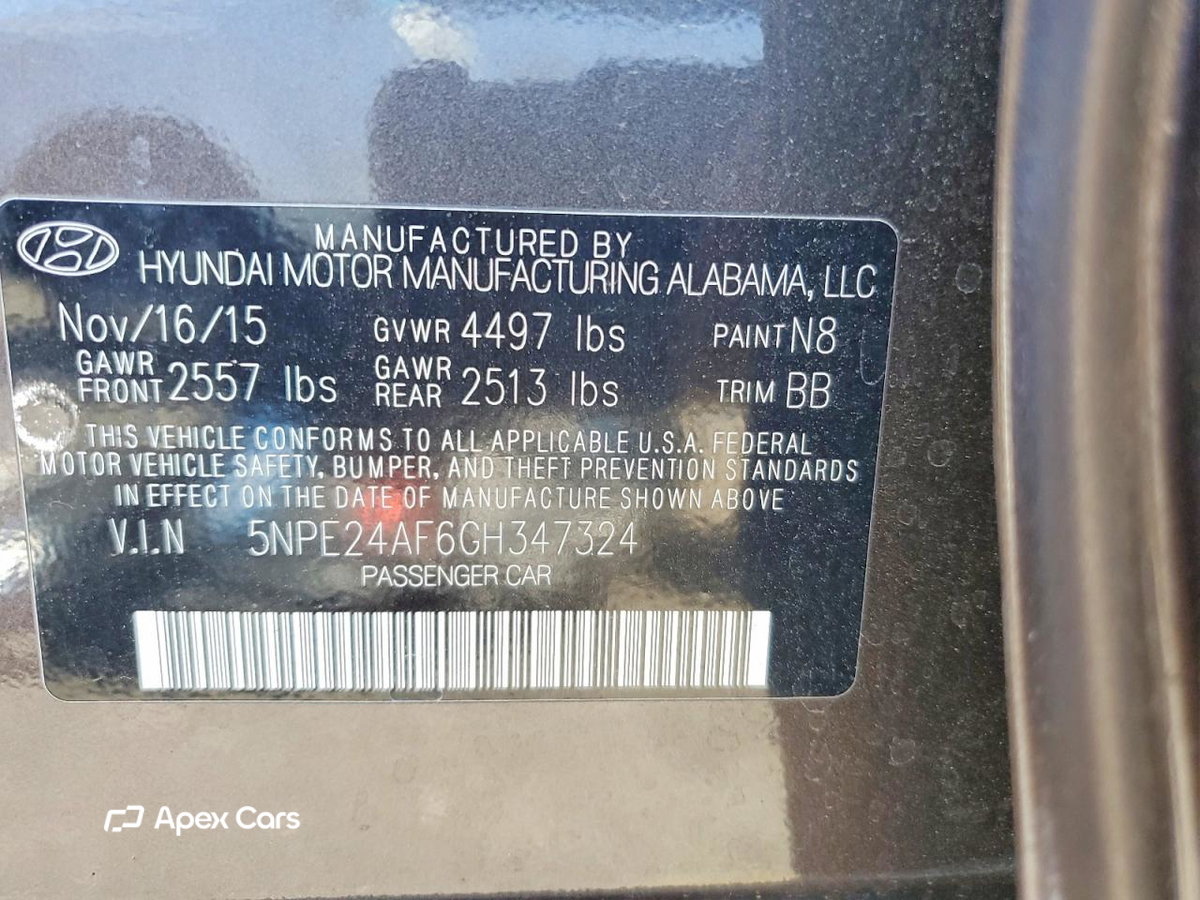 Hyundai Sonata 2016