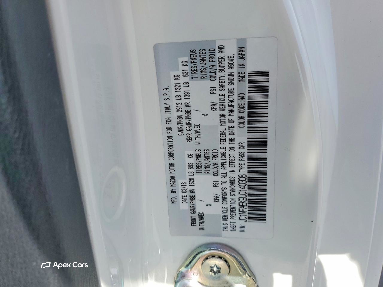 Fiat 124 Spider 2018