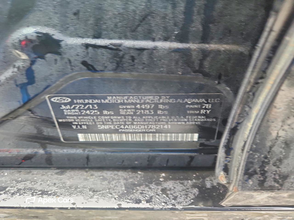 Hyundai Sonata 2013