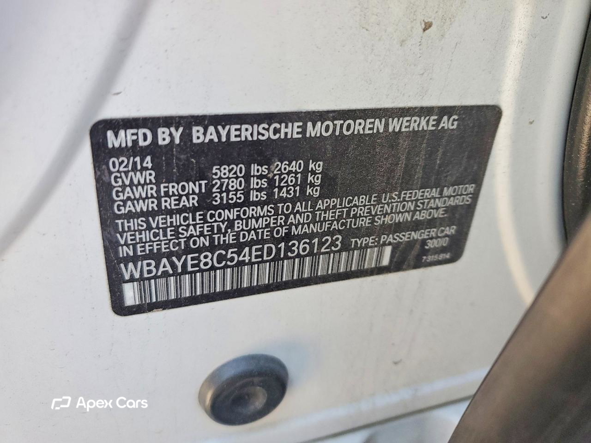 BMW Series 7 2014