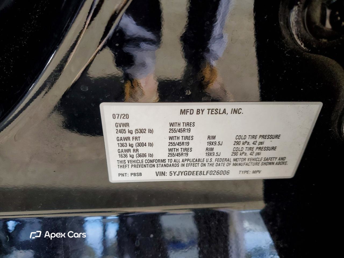 Tesla Model Y 2020
