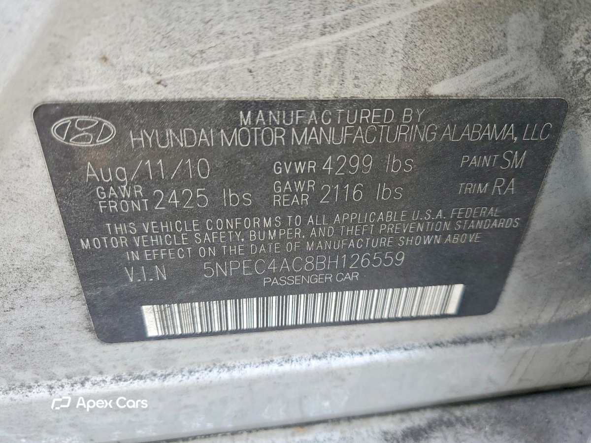 Hyundai Sonata 2011