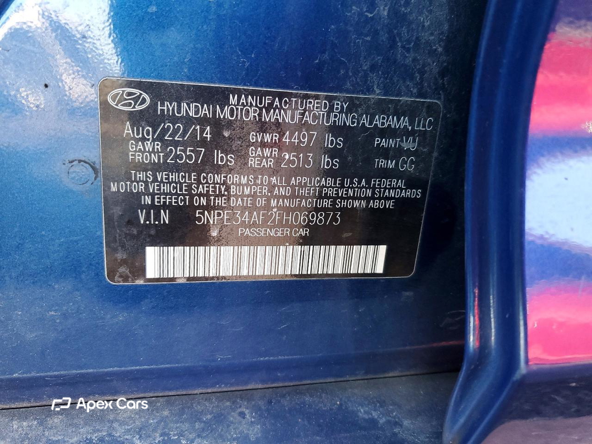 Hyundai Sonata 2015