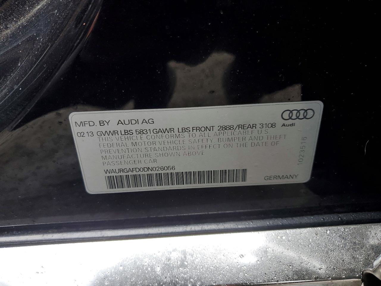Audi A8 2013