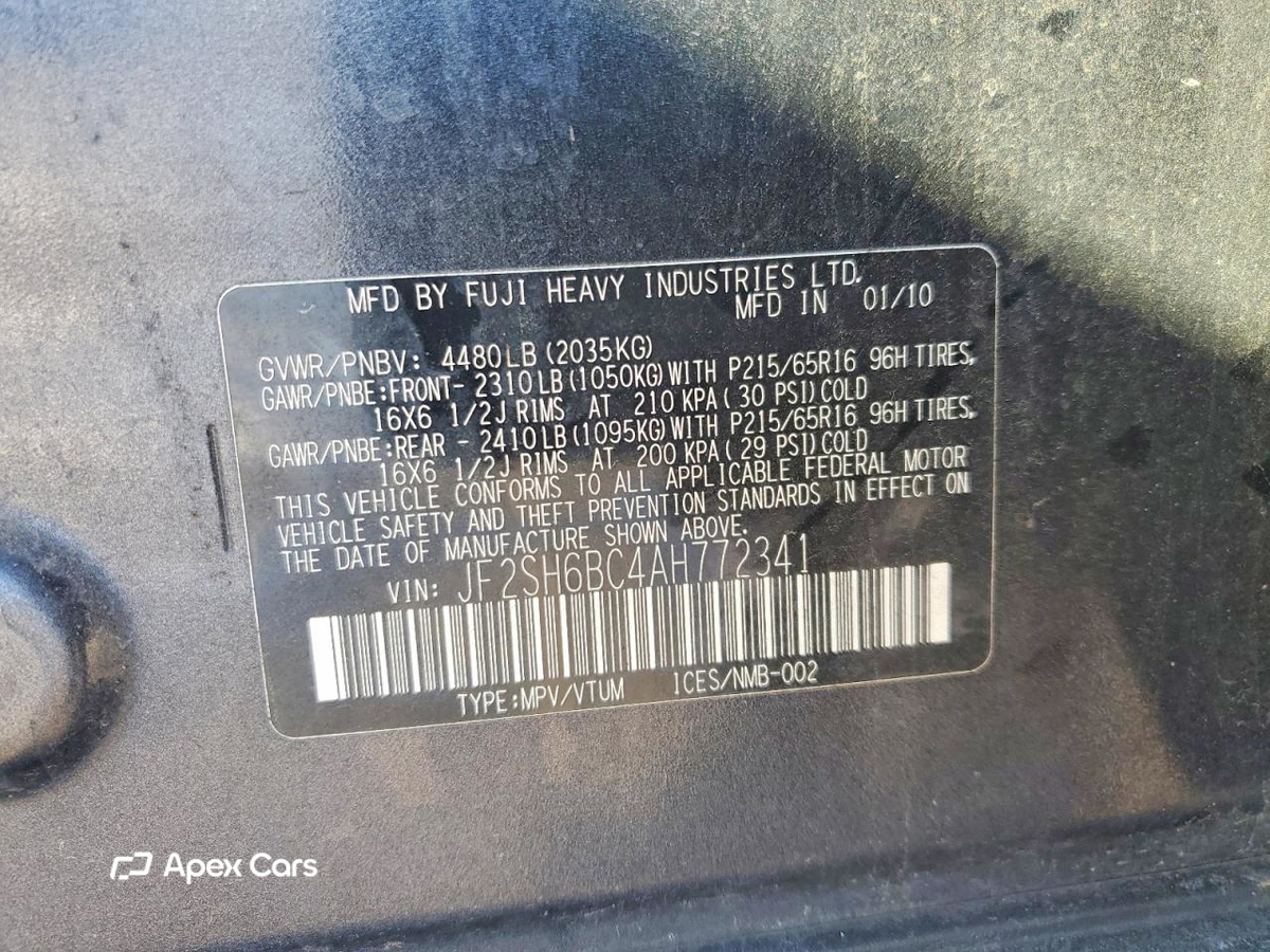 Subaru Forester 2010