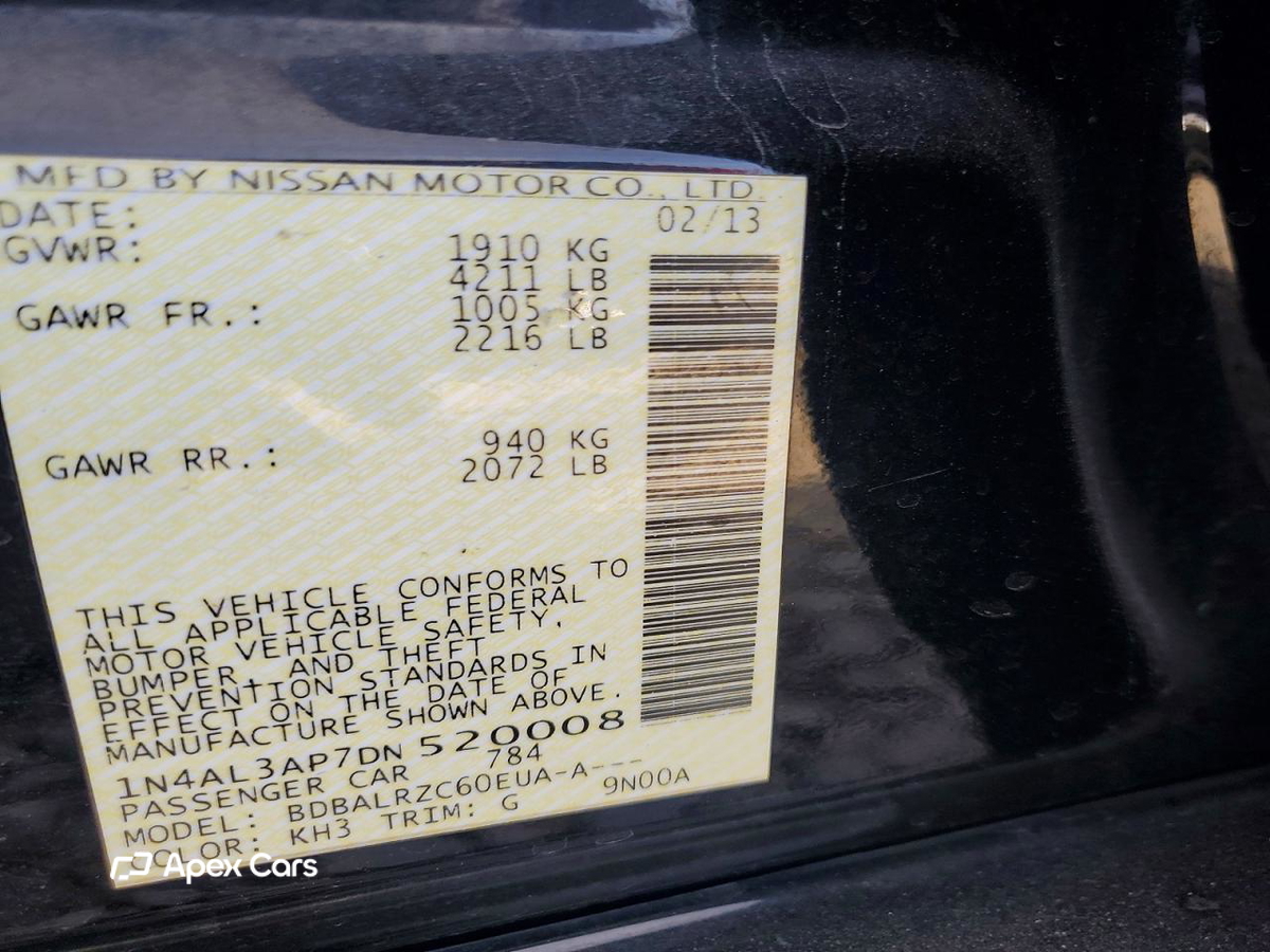 Nissan Altima 2013
