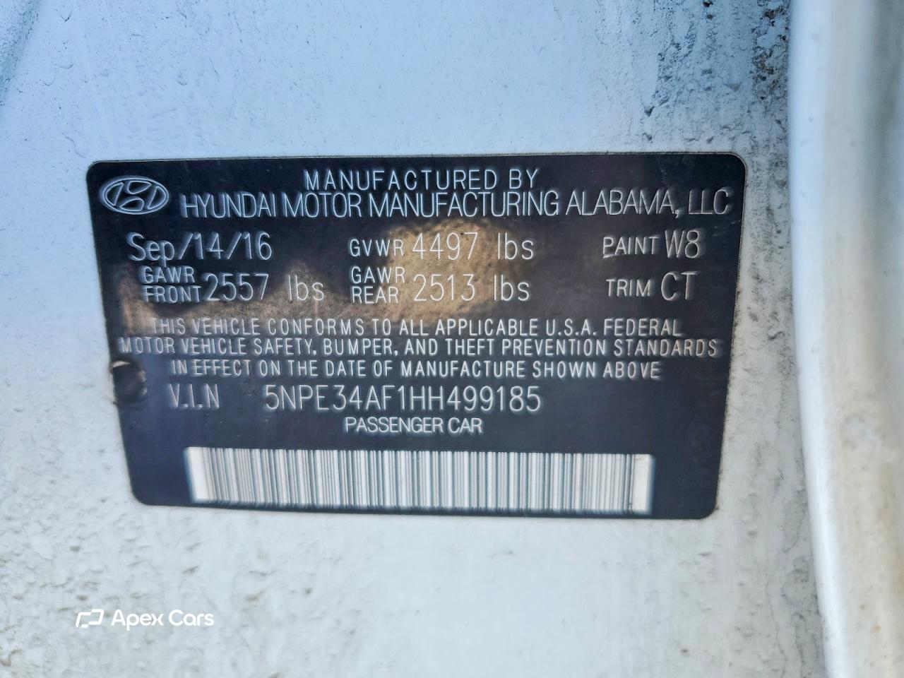 Hyundai Sonata 2017