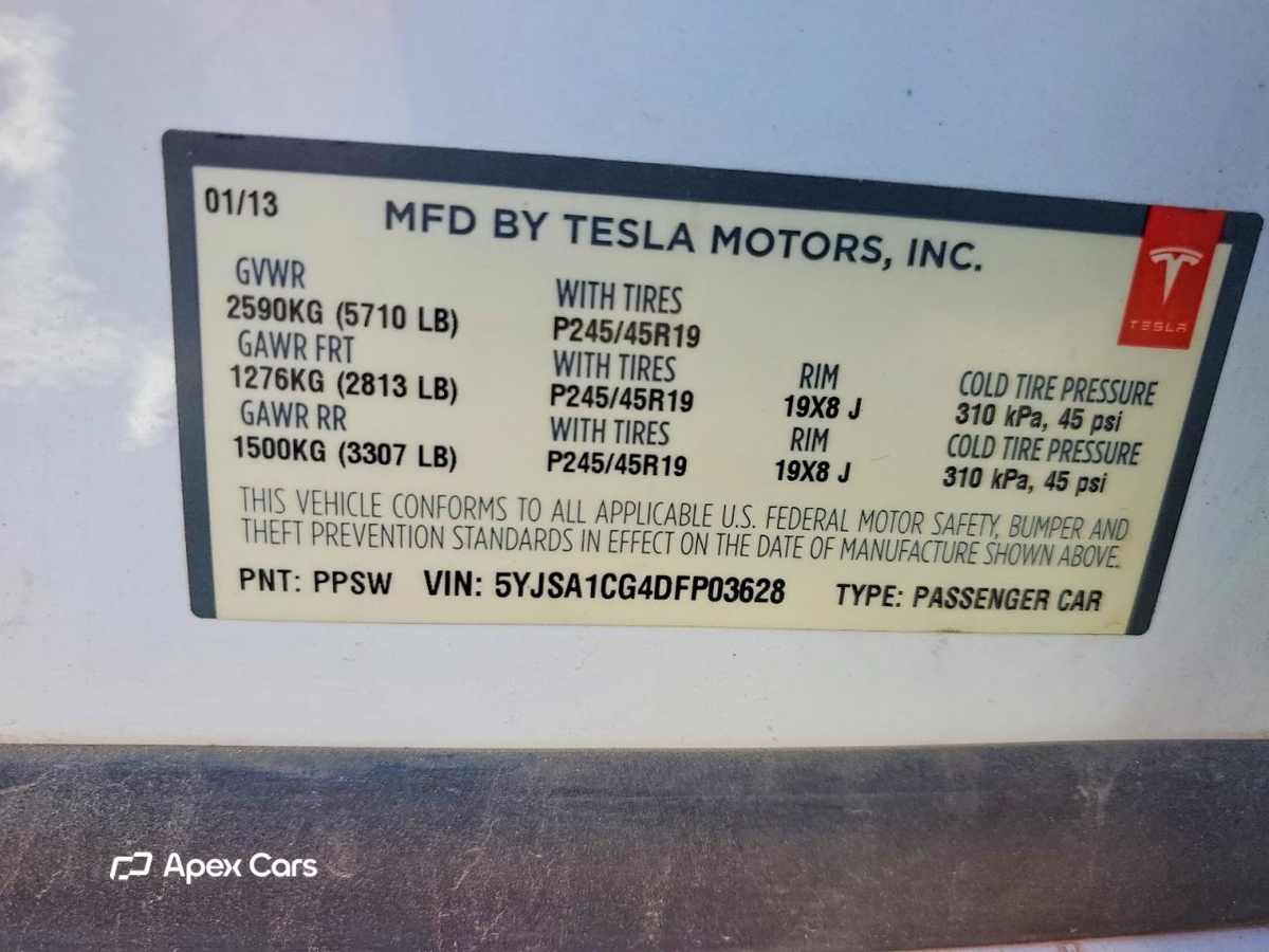 Tesla Model S 2013