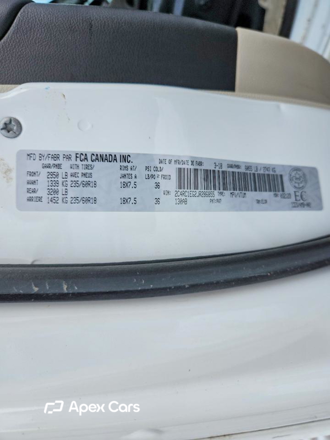 Chrysler Pacifica 2018