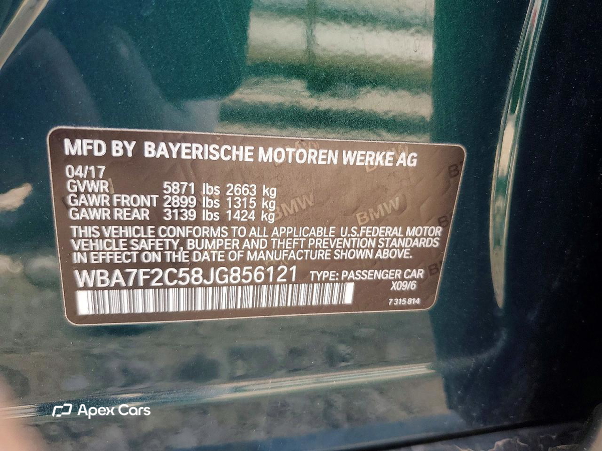 BMW Series 7 2018