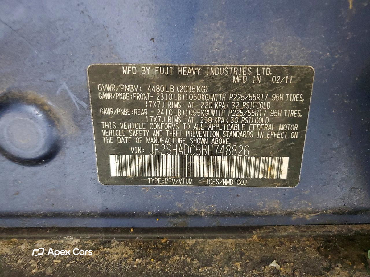 Subaru Forester 2011