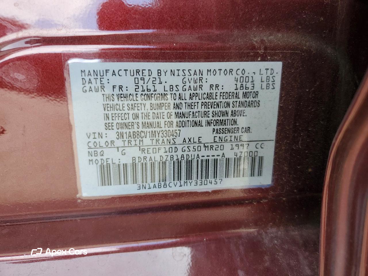 Nissan Sentra 2021