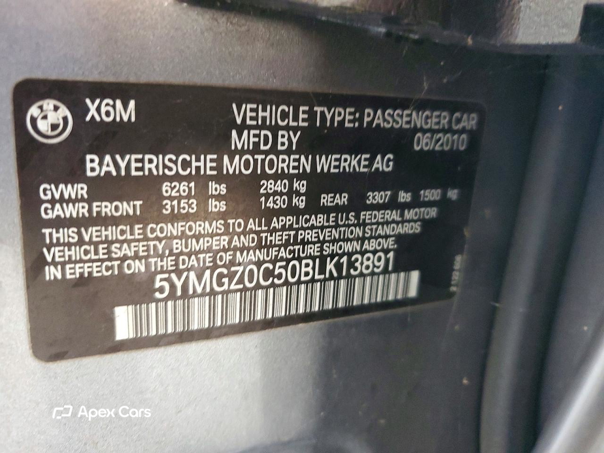 BMW X6 2011
