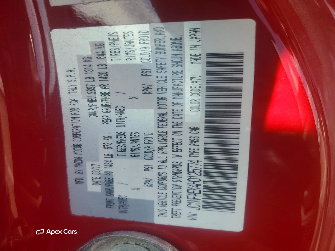 Fiat 124 Spider 2017