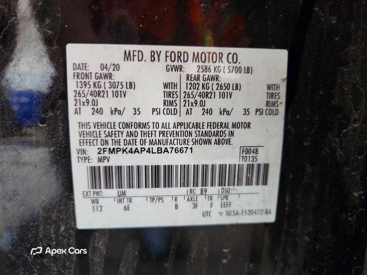Ford Edge 2020