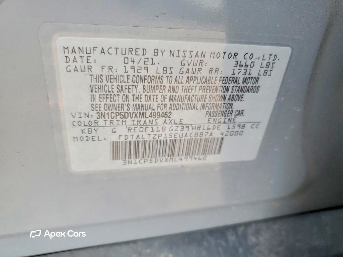 Nissan Kicks 2021