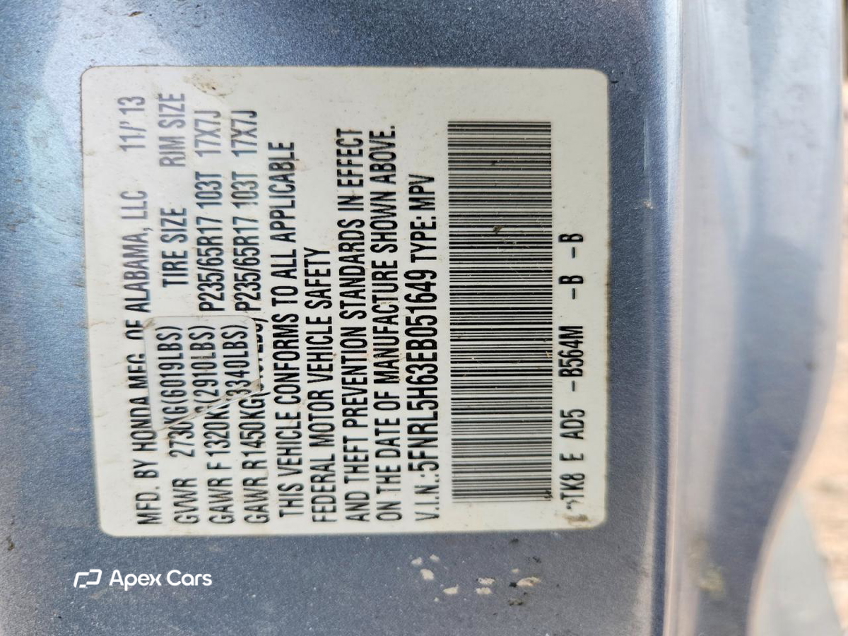 Honda Odyssey 2014