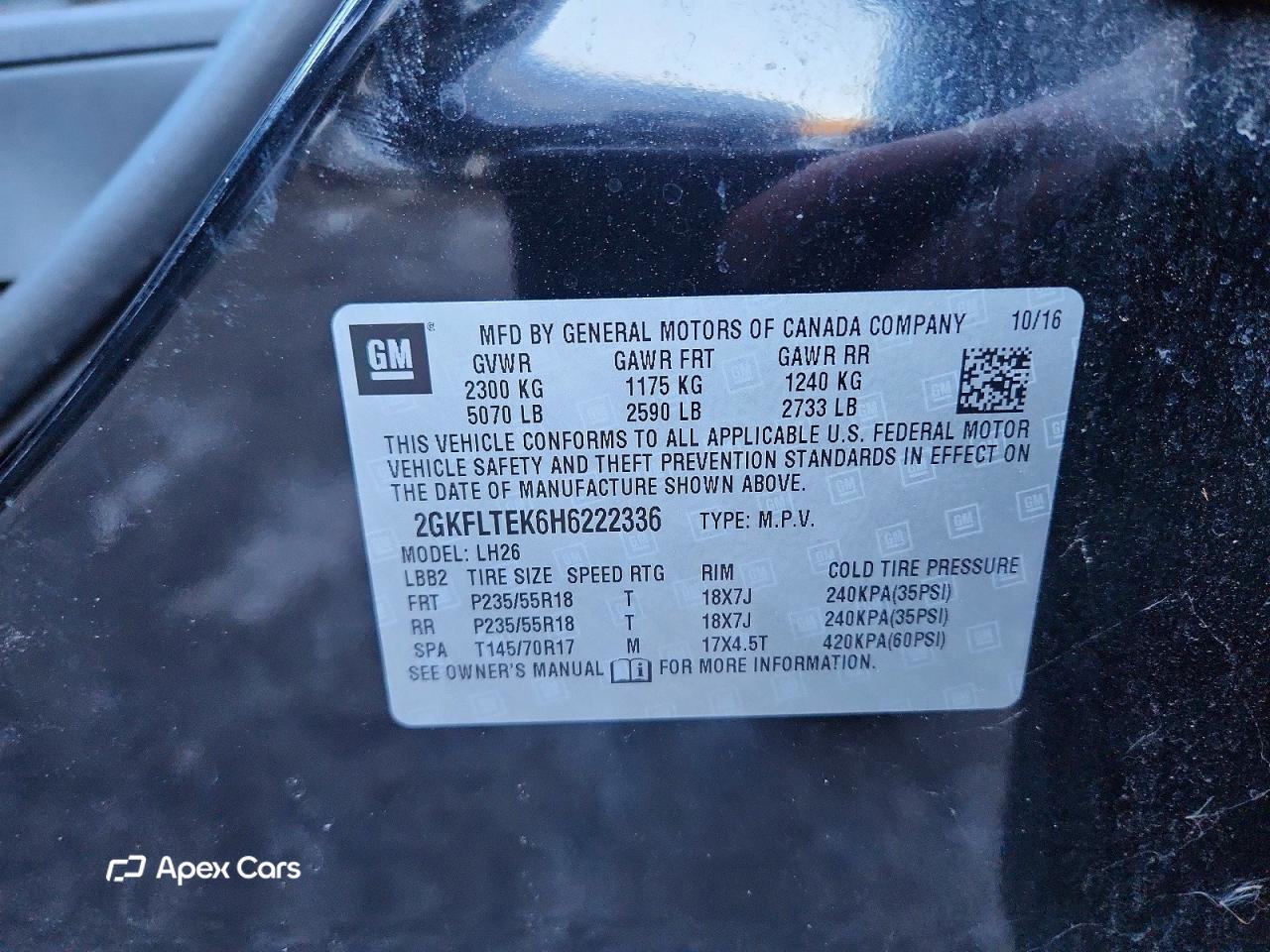 GMC Terrain 2017