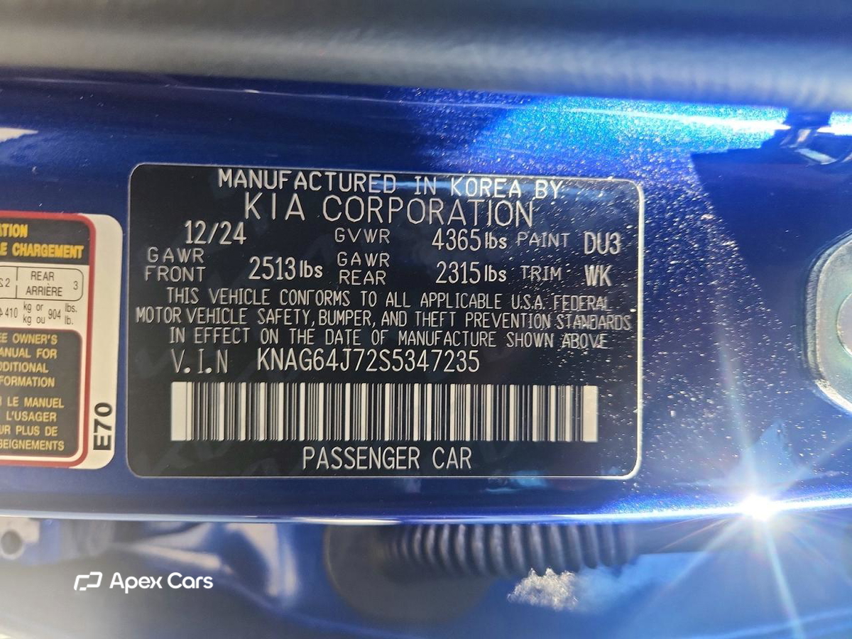 Kia K5 2025