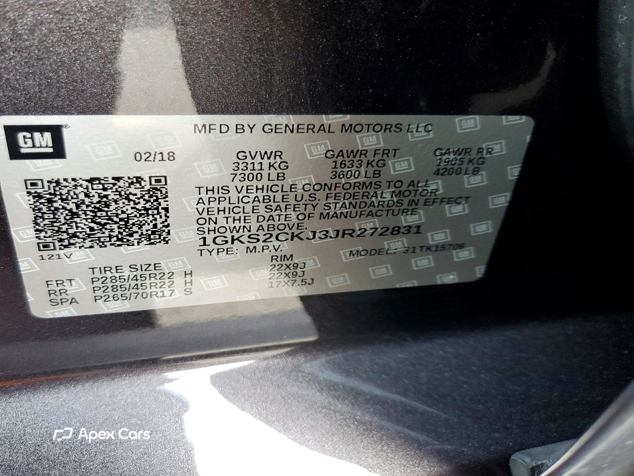GMC Yukon 2018