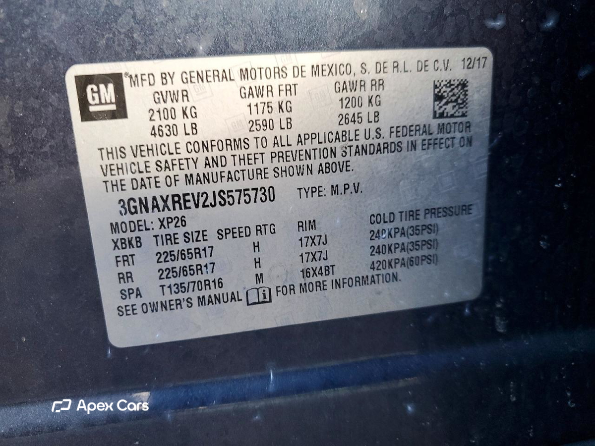 Chevrolet Equinox 2018