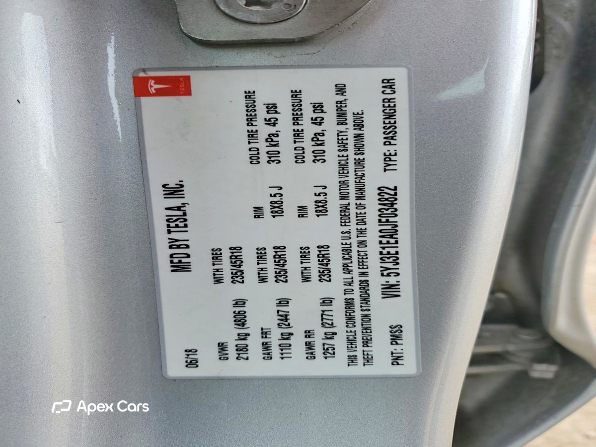 Tesla Model 3 2018