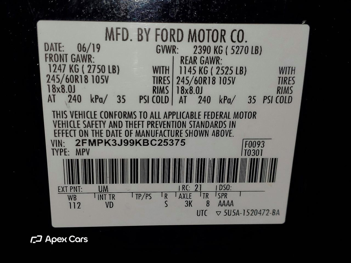 Ford Edge 2019