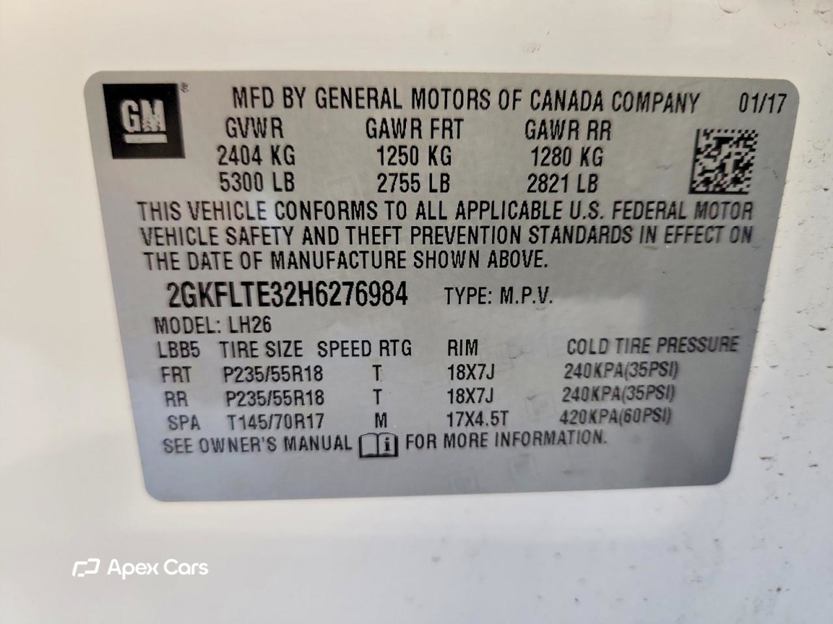 GMC Terrain 2017