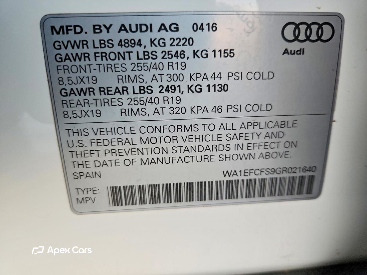 Audi Q3 2016