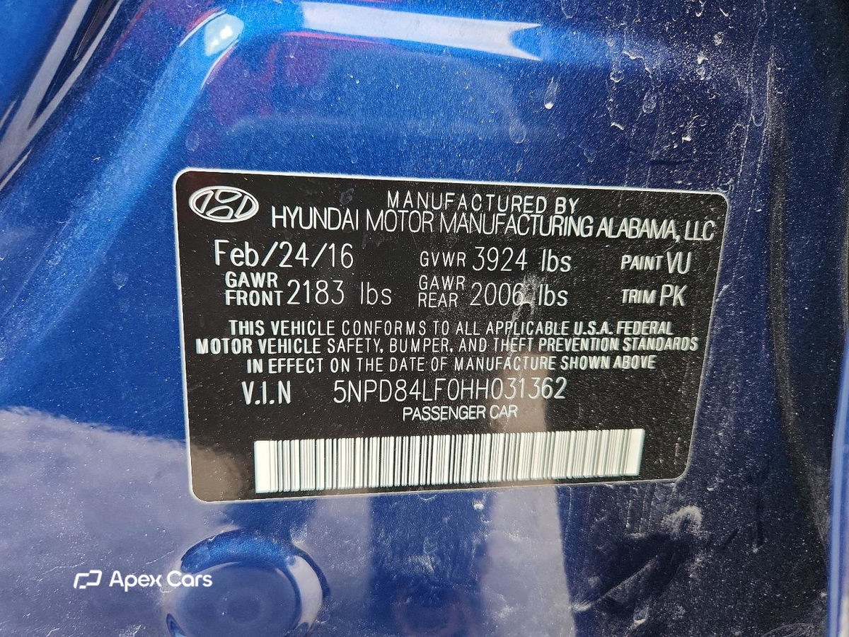 Hyundai Elantra 2017
