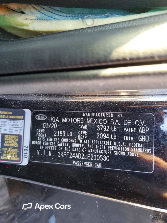 Kia Forte 2020