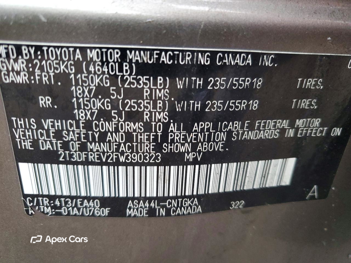 Toyota RAV 4 2015