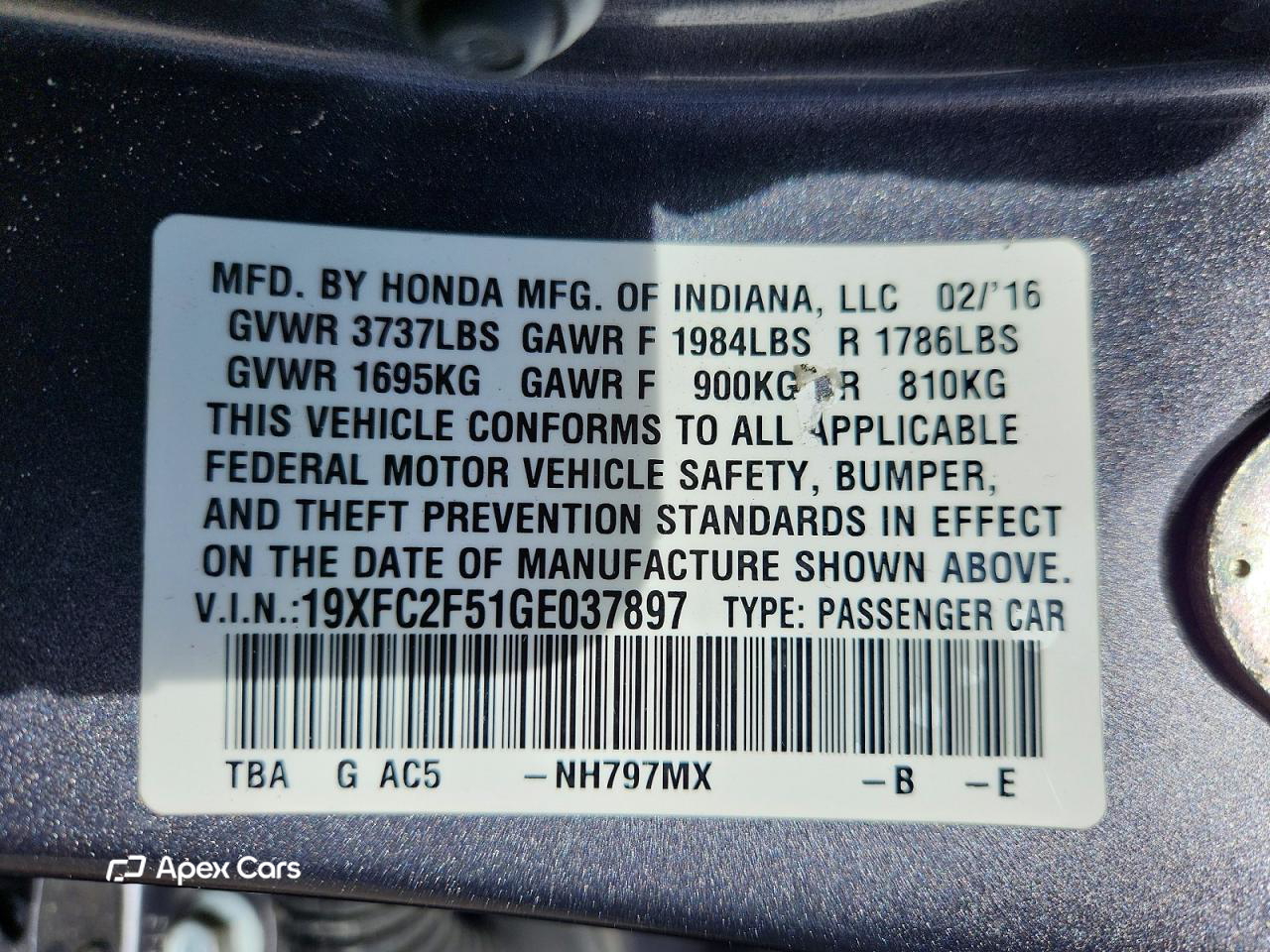 Honda Civic 2016